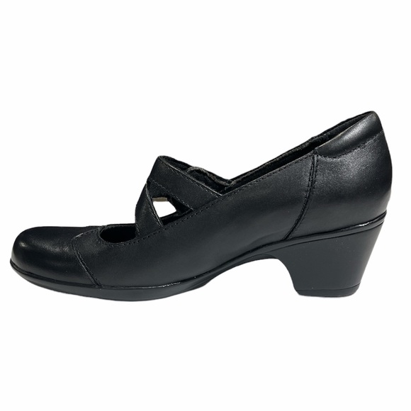 Clarks Leather Slip-on Mary Janes Ingalls Siene 5.5M 0482 - Picture 11 of 13